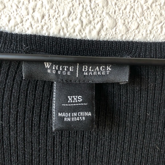 White House / Black Market Wool Knit Dress Sz XXS - Picture 3 of 7